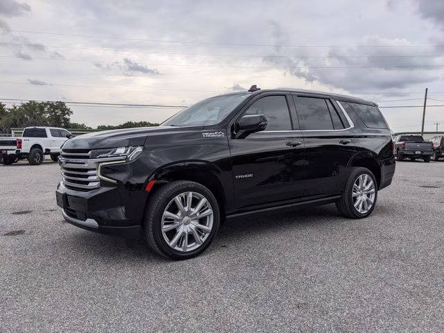 2021 Black Chevrolet Tahoe High Country 4X4 SUV