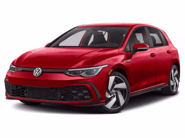 2024 Black Volkswagen Golf GTI 2.0T S FWD Hatchback