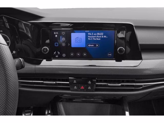 2024 Black Volkswagen Golf GTI 2.0T S FWD Hatchback