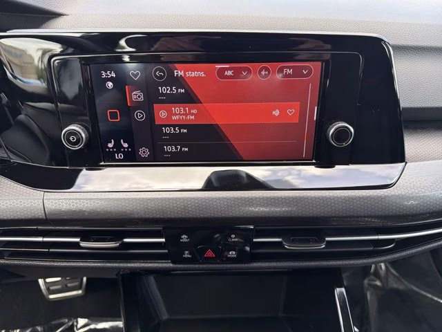 2024 Black Volkswagen Golf GTI 2.0T S FWD Hatchback