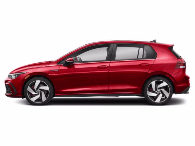 2024 Black Volkswagen Golf GTI 2.0T S FWD Hatchback