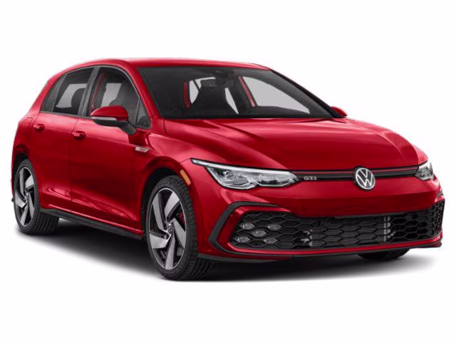 2024 Black Volkswagen Golf GTI 2.0T S FWD Hatchback