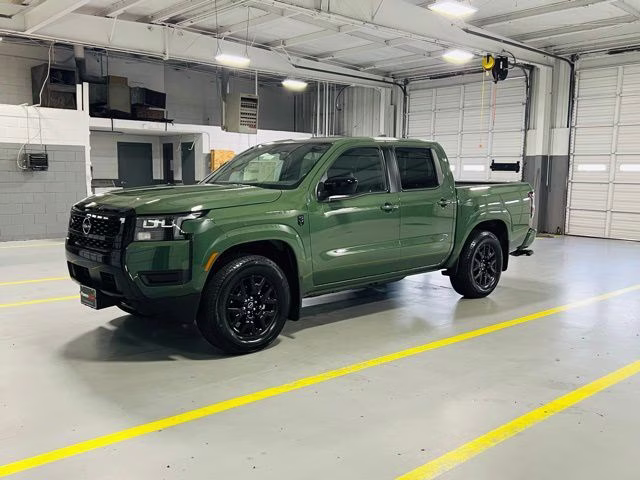 2026 Tactical Green Metallic Nissan Frontier SV RWD Truck
