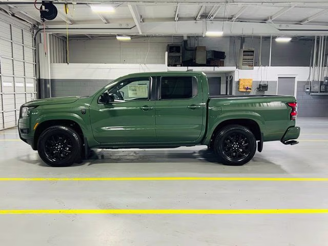 2026 Tactical Green Metallic Nissan Frontier SV RWD Truck