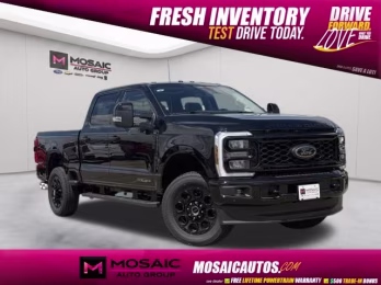 2026 Agate Black Metallic Ford Super Duty F-350 SRW Lariat 4X4 Truck