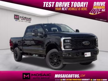 2026 Agate Black Metallic Ford Super Duty F-350 SRW Lariat 4X4 Truck
