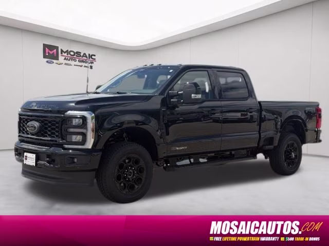 2026 Agate Black Metallic Ford Super Duty F-350 SRW Lariat 4X4 Truck
