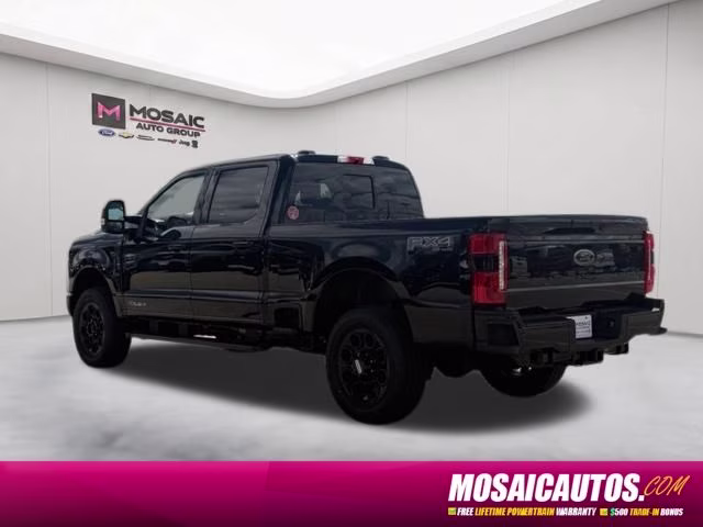 2026 Agate Black Metallic Ford Super Duty F-350 SRW Lariat 4X4 Truck