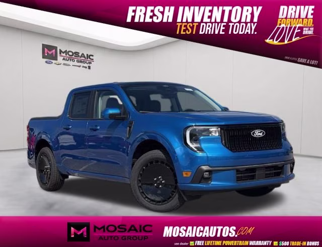 2026 Blue Ford Maverick Lobo Standard AWD Truck