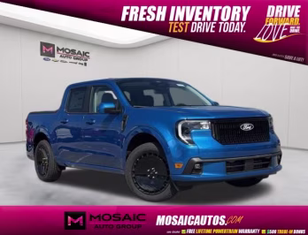2026 Blue Ford Maverick Lobo Standard AWD Truck