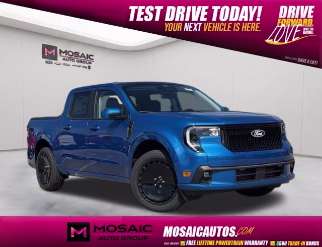 2026 Blue Ford Maverick Lobo Standard AWD Truck