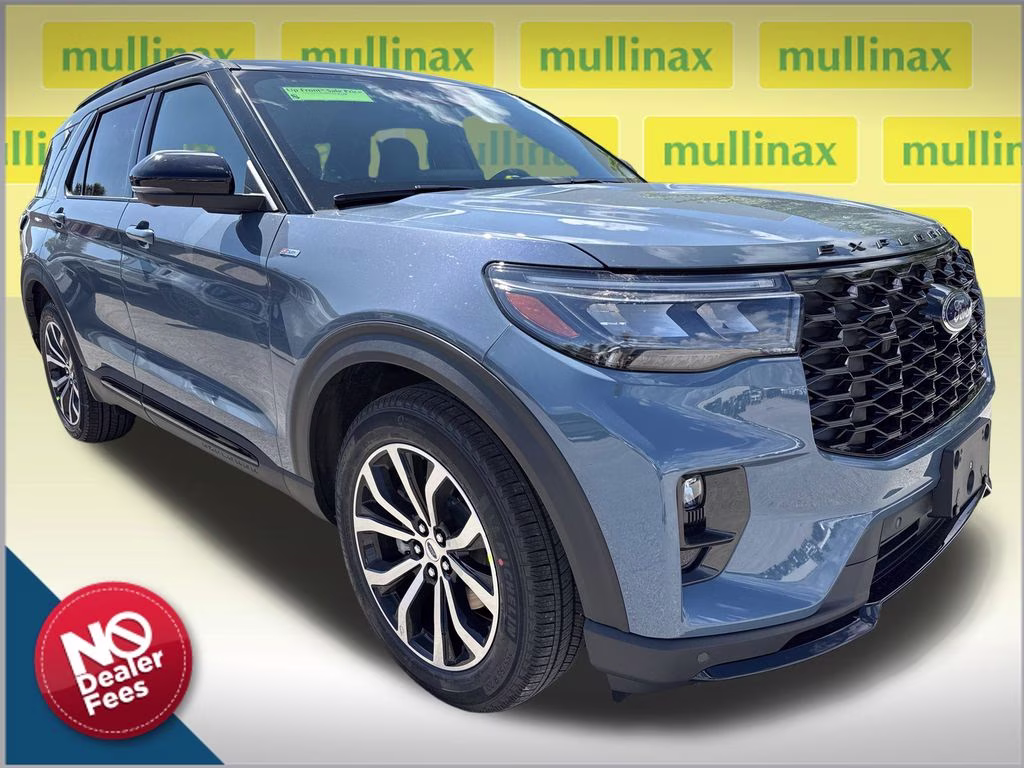 2026 Vapor Blue Metallic Ford Explorer ST-Line RWD SUV