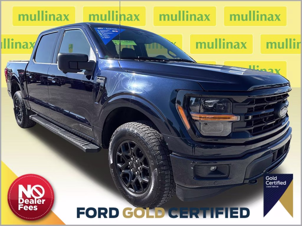 2025 Antimatter Blue Metallic Ford F-150 XLT 4X4 Truck