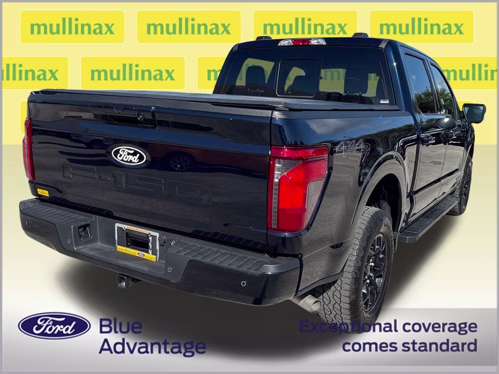 2025 Antimatter Blue Metallic Ford F-150 XLT 4X4 Truck