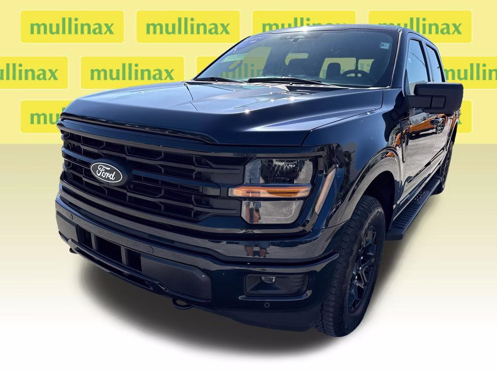 2025 Antimatter Blue Metallic Ford F-150 XLT 4X4 Truck
