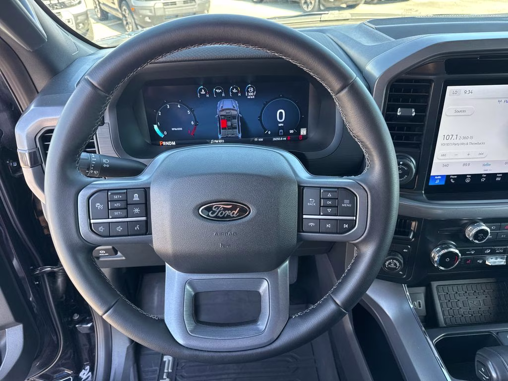 2025 Antimatter Blue Metallic Ford F-150 XLT 4X4 Truck