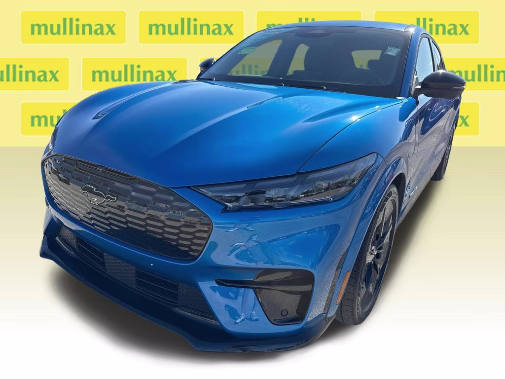 2025 Velocity Blue Metallic Ford Mustang Mach-E GT AWD SUV
