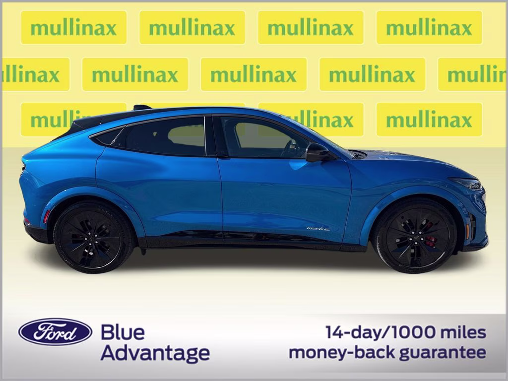 2025 Velocity Blue Metallic Ford Mustang Mach-E GT AWD SUV