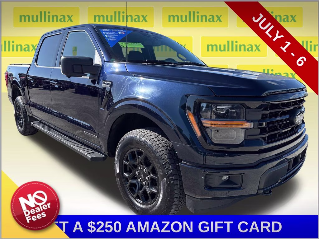 2025 Antimatter Blue Metallic Ford F-150 XLT 4X4 Truck