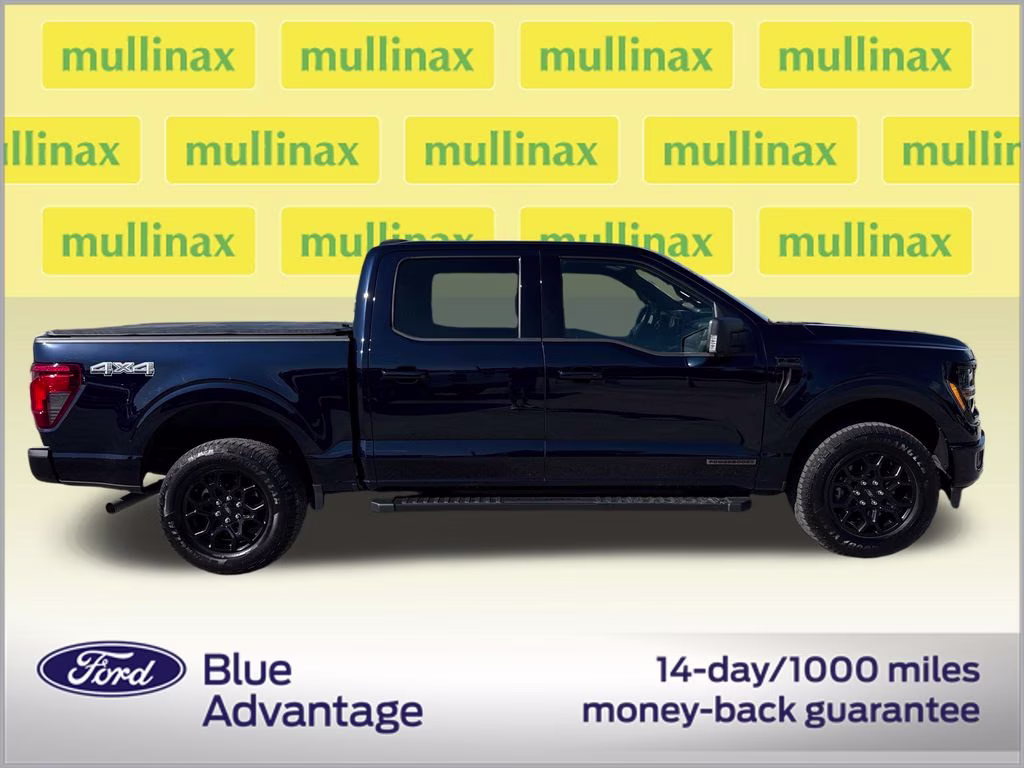 2025 Antimatter Blue Metallic Ford F-150 XLT 4X4 Truck
