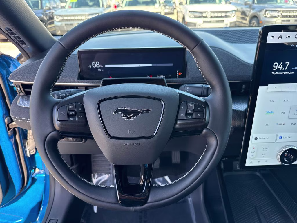 2025 Velocity Blue Metallic Ford Mustang Mach-E GT AWD SUV