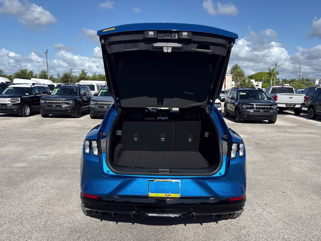 2025 Velocity Blue Metallic Ford Mustang Mach-E GT AWD SUV