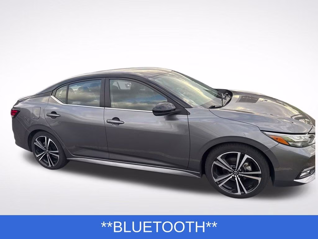2021 Gun Metallic/Super Black Nissan Sentra SR FWD Sedan