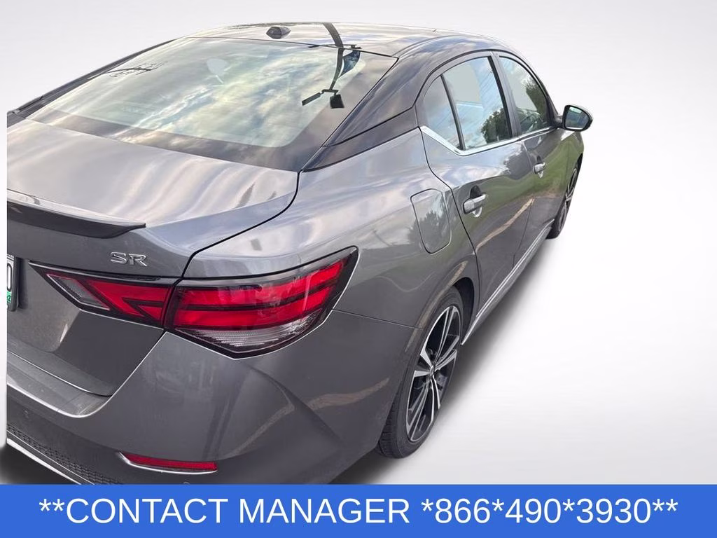 2021 Gun Metallic/Super Black Nissan Sentra SR FWD Sedan