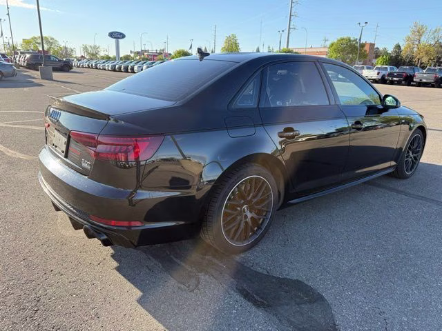 2018 Brilliant Black Audi A4 2.0T Premium Plus AWD Sedan