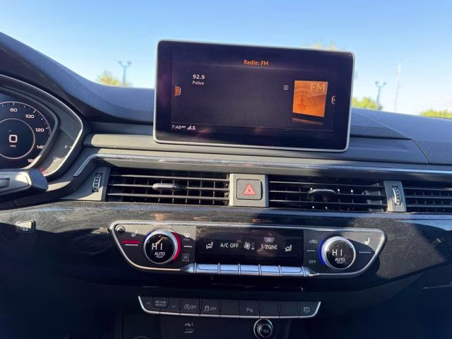 2018 Brilliant Black Audi A4 2.0T Premium Plus AWD Sedan