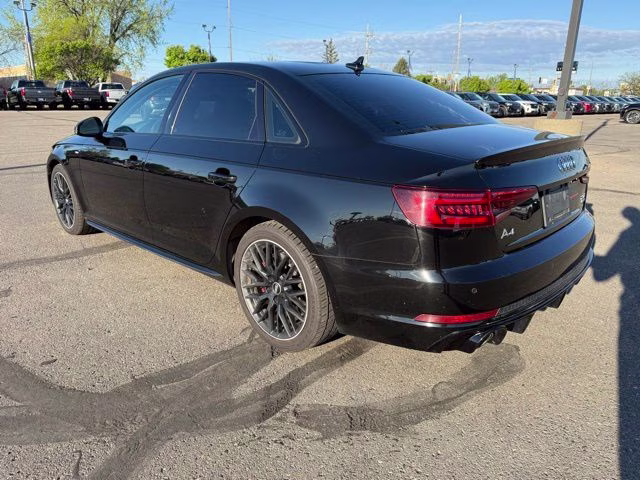 2018 Brilliant Black Audi A4 2.0T Premium Plus AWD Sedan