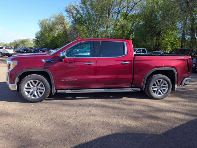 2021 Cayenne Red Tintcoat GMC Sierra 1500 SLT 4X4 Truck
