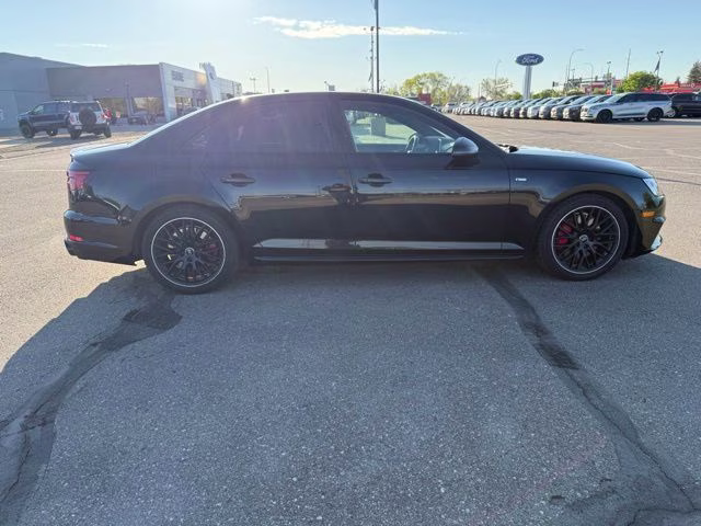 2018 Brilliant Black Audi A4 2.0T Premium Plus AWD Sedan