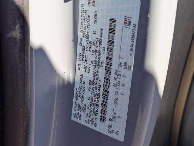 2024 Gray Metallic Ford Super Duty F-350 SRW Lariat 4X4 Truck