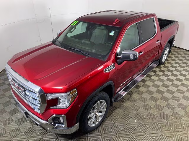 2021 Cayenne Red Tintcoat GMC Sierra 1500 SLT 4X4 Truck