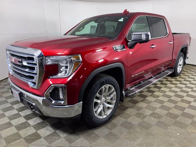 2021 Cayenne Red Tintcoat GMC Sierra 1500 SLT 4X4 Truck