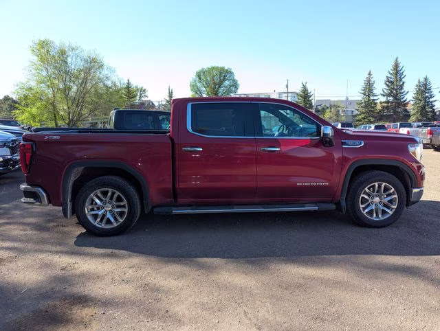 2021 Cayenne Red Tintcoat GMC Sierra 1500 SLT 4X4 Truck