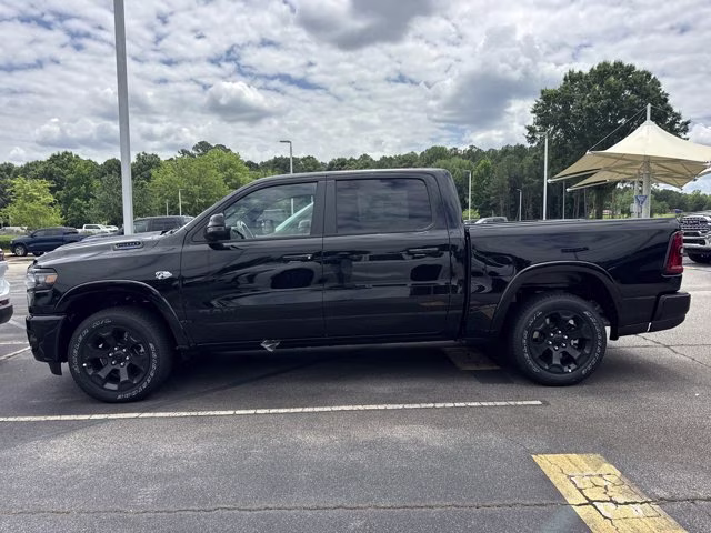 2026 Diamond Black Crystal Pearlcoat Ram 1500 Big Horn 4X4 Truck