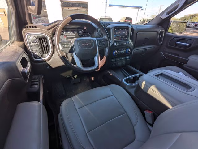 2021 Cayenne Red Tintcoat GMC Sierra 1500 SLT 4X4 Truck