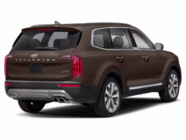 2021 Black Copper Kia Telluride S AWD SUV