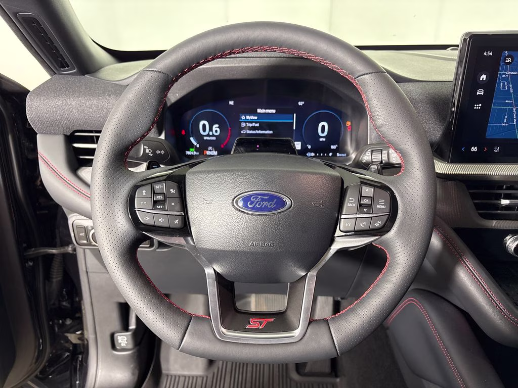 2025 Black Metallic Ford Explorer ST 4X4 SUV