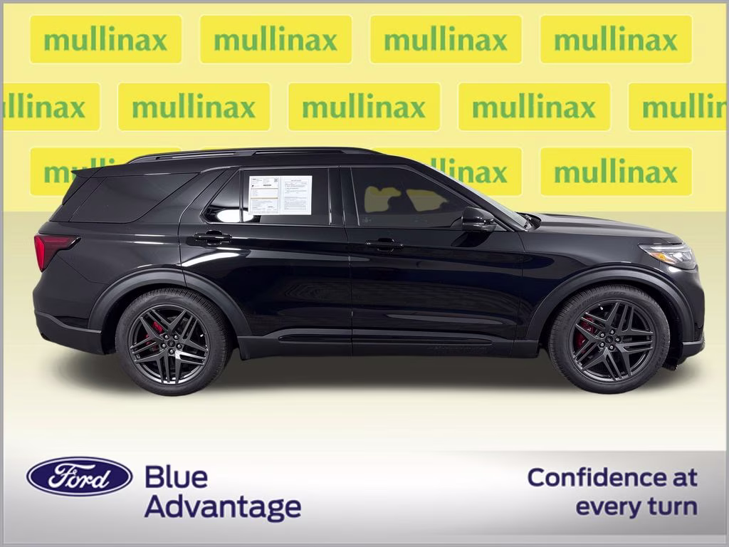 2025 Black Metallic Ford Explorer ST 4X4 SUV