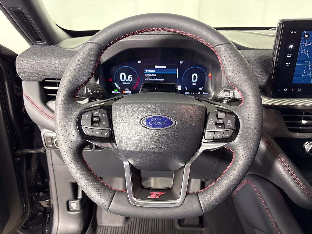 2025 Black Metallic Ford Explorer ST 4X4 SUV