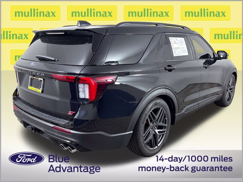 2025 Black Metallic Ford Explorer ST 4X4 SUV