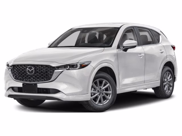 2025 White Metallic Mazda CX-5 2.5 S Select Package AWD SUV