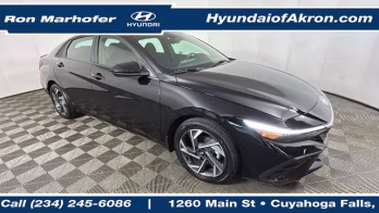 2025 Abyss Black Hyundai Elantra Hybrid SEL Sport FWD Sedan