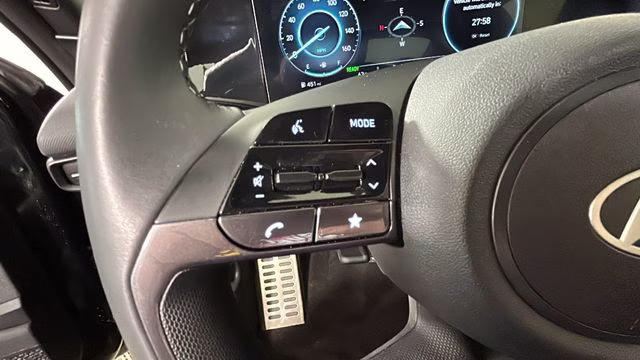 2025 Abyss Black Hyundai Elantra Hybrid SEL Sport FWD Sedan
