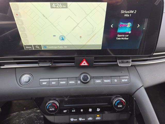 2025 Abyss Black Hyundai Elantra Hybrid SEL Sport FWD Sedan