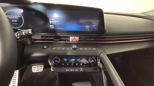2025 Abyss Black Hyundai Elantra Hybrid SEL Sport FWD Sedan