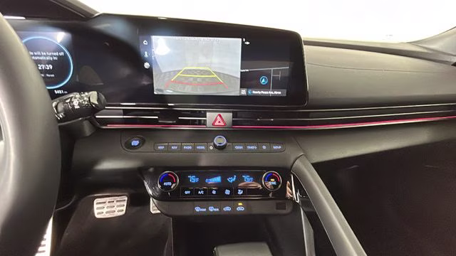 2025 Abyss Black Hyundai Elantra Hybrid SEL Sport FWD Sedan